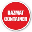 DuraStripe rond veiligheidsteken / HAZMAT CONTAINER